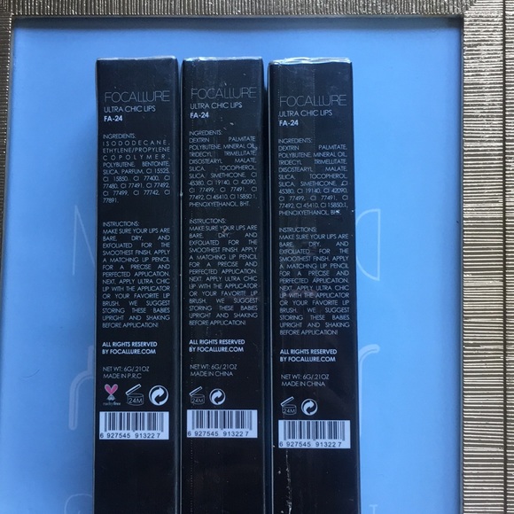 FOCALLURE LIPSTICK GLOSS MATE WATERPROOF - Picture 3 of 6